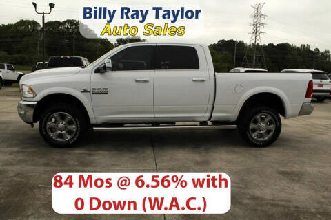 2018 RAM 2500 for sale at Billy Ray Taylor Auto Sales in Cullman AL