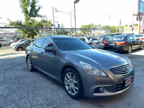 2013 Infiniti G37 Sedan for sale at Alpha Motors in Chicago IL