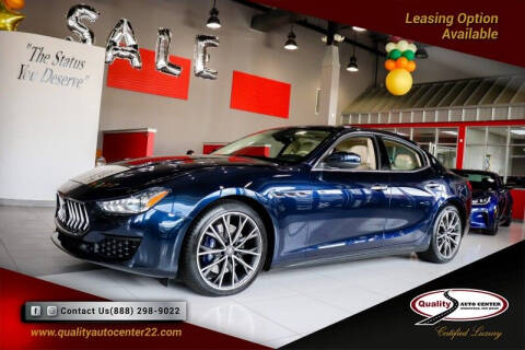 2019 Maserati Ghibli for sale at Quality Auto Center in Springfield NJ