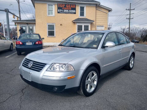 2004 Volkswagen Passat for sale at Top Gear Motors in Winchester VA