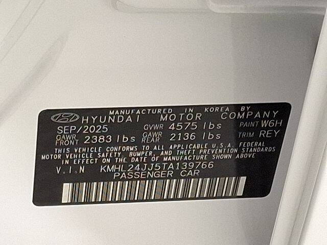 2026 Hyundai Sonata Hybrid Blue