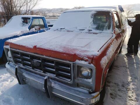 1979 Chevrolet C/K 10 Series for sale at PYRAMID MOTORS - Fountain Lot in Fountain CO