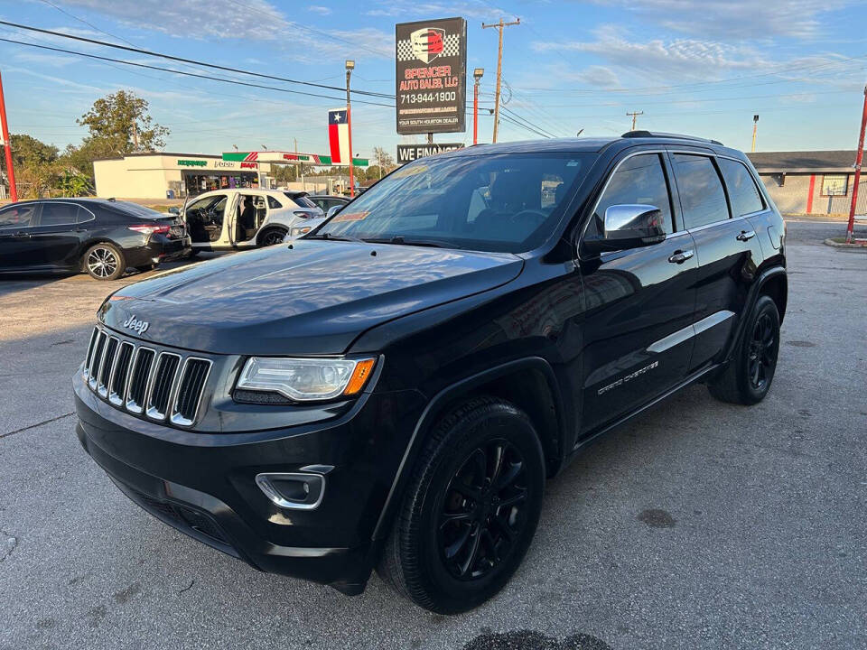 2015 Jeep Grand Cherokee for sale at SPENCER AUTO SALES in South Houston, TX