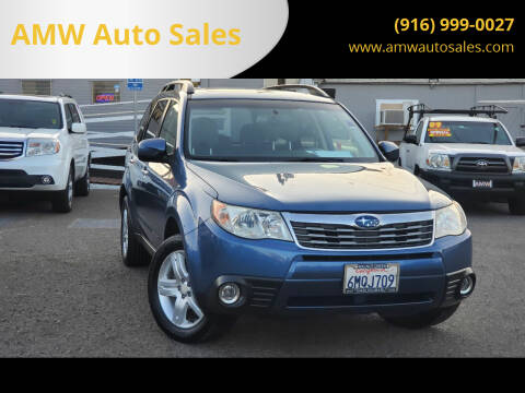 2010 Subaru Forester for sale at AMW Auto Sales in Sacramento CA