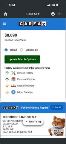 2007 Dodge Ram 1500 SLT