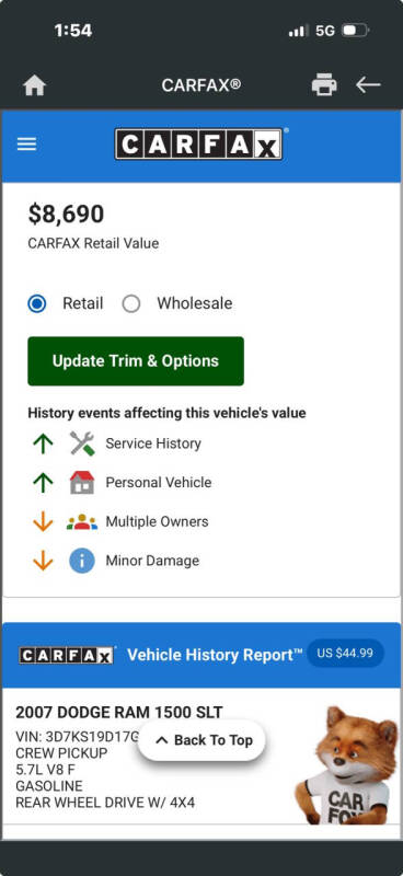 2007 Dodge Ram 1500 SLT