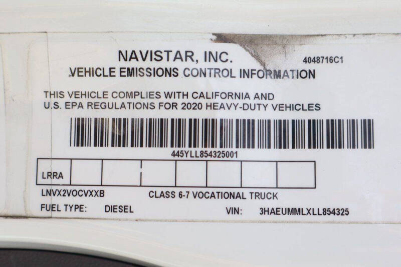 2020 International MV607