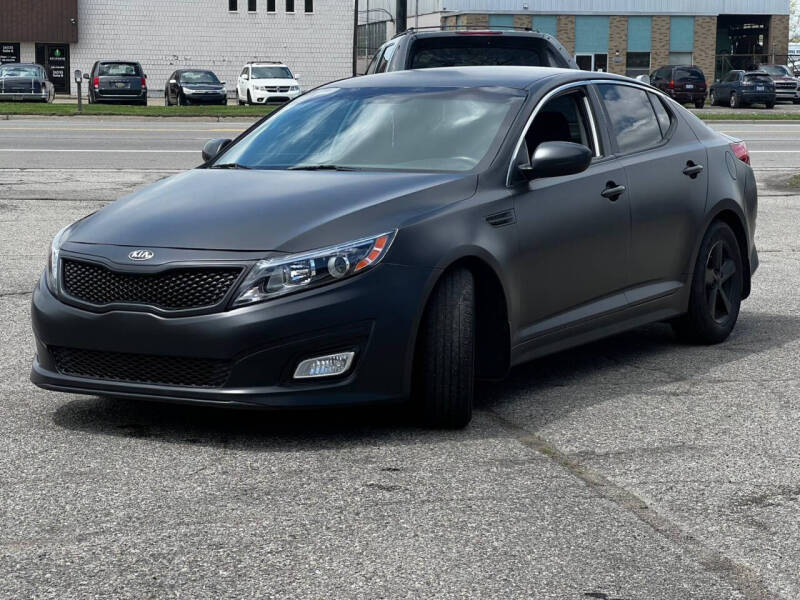 Used 2015 Kia Optima LX with VIN KNAGM4A78F5594979 for sale in Clinton Township, MI