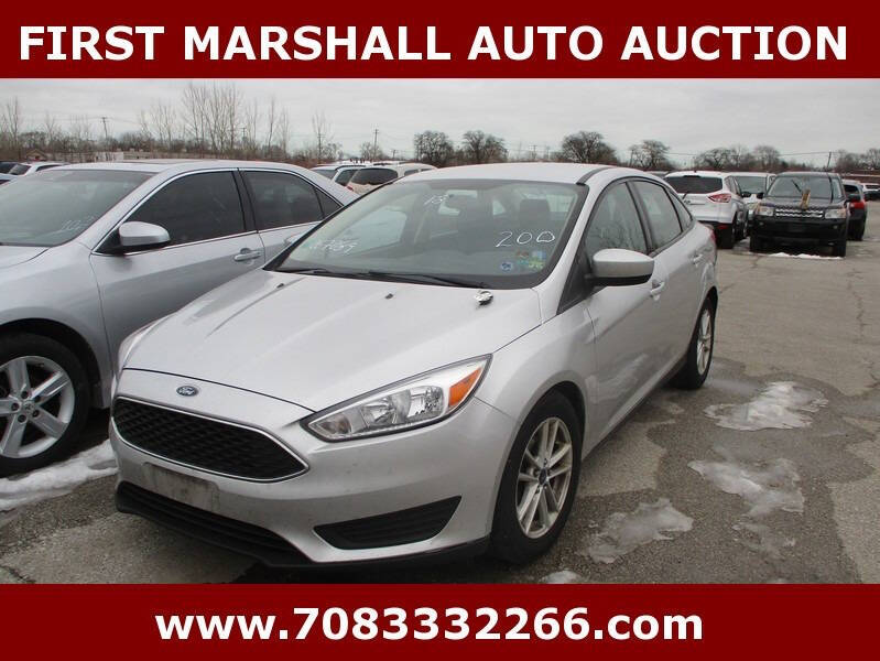 2018 Ford Focus for sale at First Marshall Auto Auction in Harvey IL