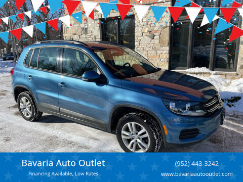 2017 Volkswagen Tiguan for sale at Bavaria Auto Outlet in Victoria MN