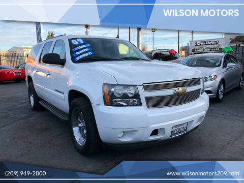 2009 Chevrolet Suburban for sale at WILSON MOTORS in Stockton CA