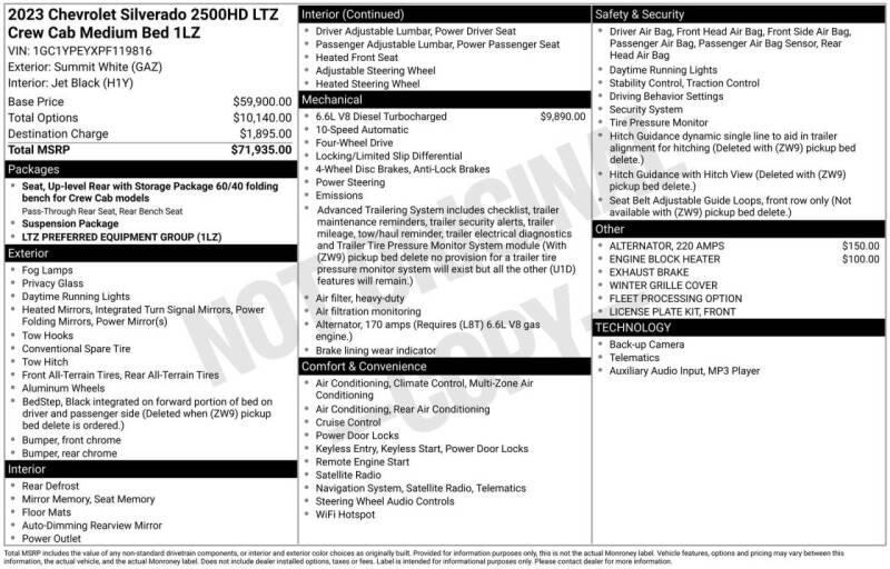 2023 Chevrolet Silverado 2500HD