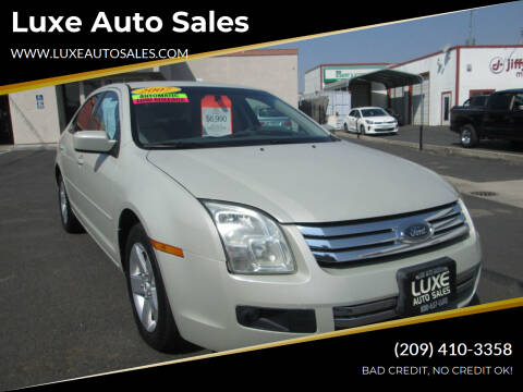 2007 Ford Fusion for sale at Luxe Auto Sales in Modesto CA