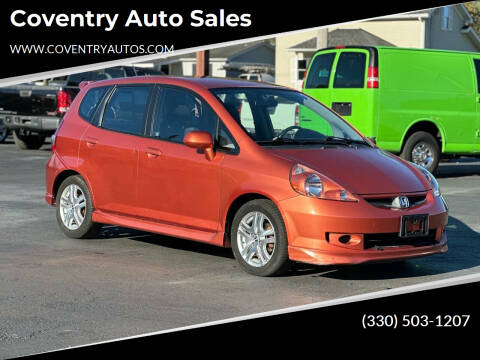 2008 Honda Fit for sale at Coventry Auto Sales in New Springfield OH