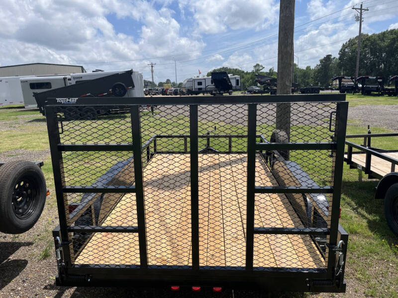 2026 Top Hat 12x77 Tandem Utility Trailer