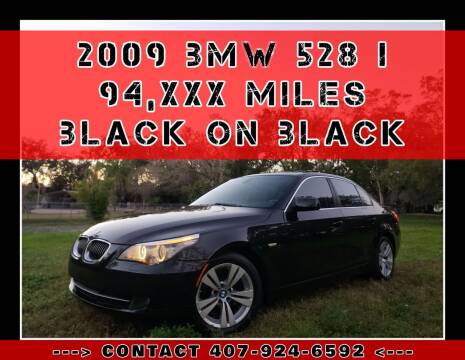 2009 BMW 5 Series for sale at AFFORDABLE ONE LLC in Orlando FL