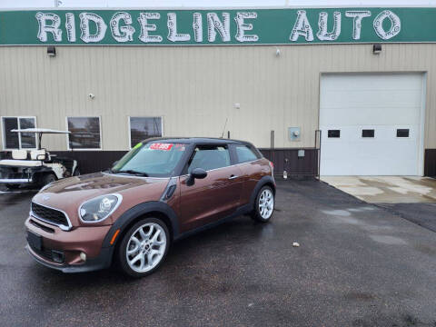 2013 MINI Paceman for sale at RIDGELINE AUTO in Chubbuck ID