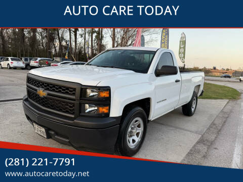 2015 Chevrolet Silverado 1500 for sale at AUTO CARE TODAY in Spring TX