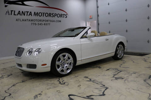 2008 Bentley Continental for sale at Atlanta Motorsports in Roswell GA