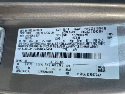 2019 Lincoln MKC Premiere