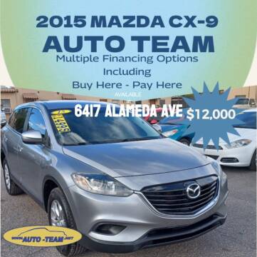 2015 Mazda CX-9 for sale at AUTO TEAM in El Paso TX