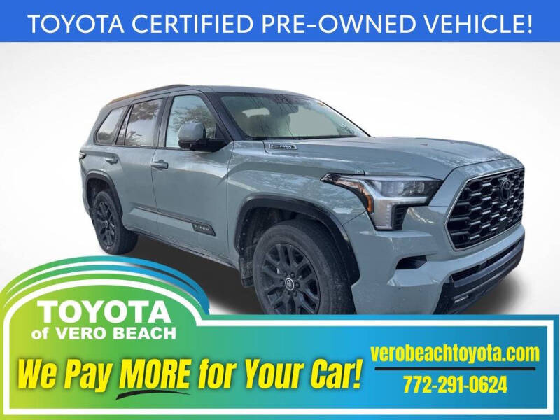 2024 Toyota Sequoia for sale at PHIL SMITH AUTOMOTIVE GROUP - Toyota Kia of Vero Beach in Vero Beach FL