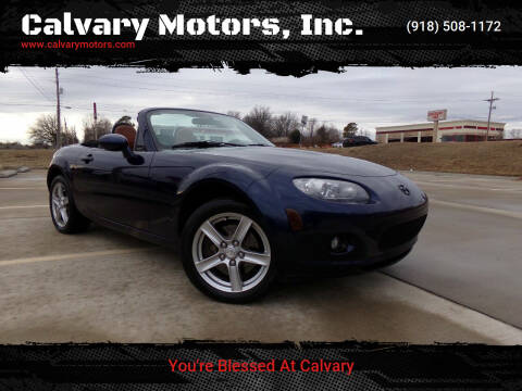 2007 Mazda MX-5 Miata for sale at Calvary Motors, Inc. in Bixby OK