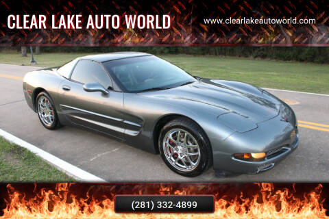 2004 Chevrolet Corvette for sale at Clear Lake Auto World in League City TX