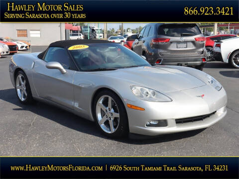 2005 Chevrolet Corvette for sale at Hawley Motor Sales in Sarasota FL
