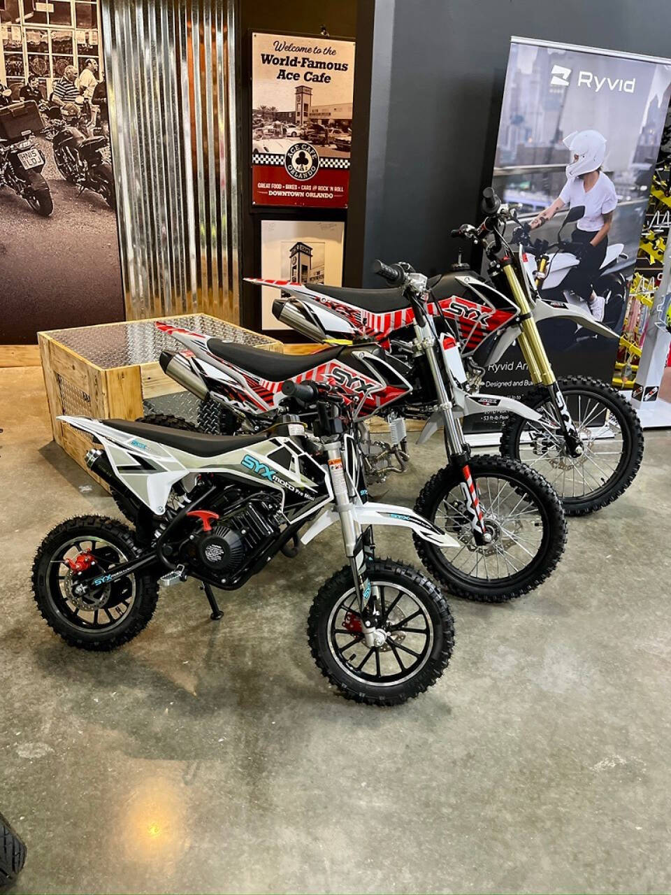 2025 SYXMOTO  DIRT BIKE MINI KIDS 60CC AUTOMATIC for sale at TEXAS MOTORS POWERSPORT in ORLANDO, FL