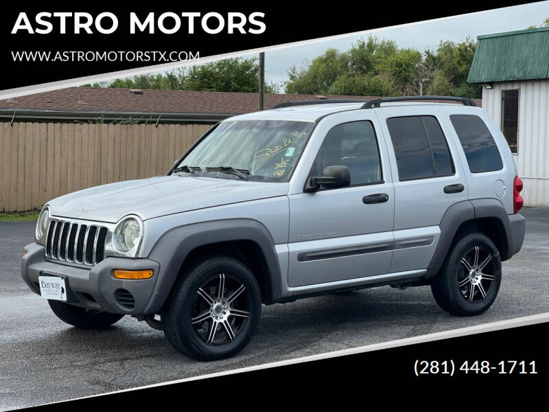2003 Jeep Liberty for sale at ASTRO MOTORS in Houston TX