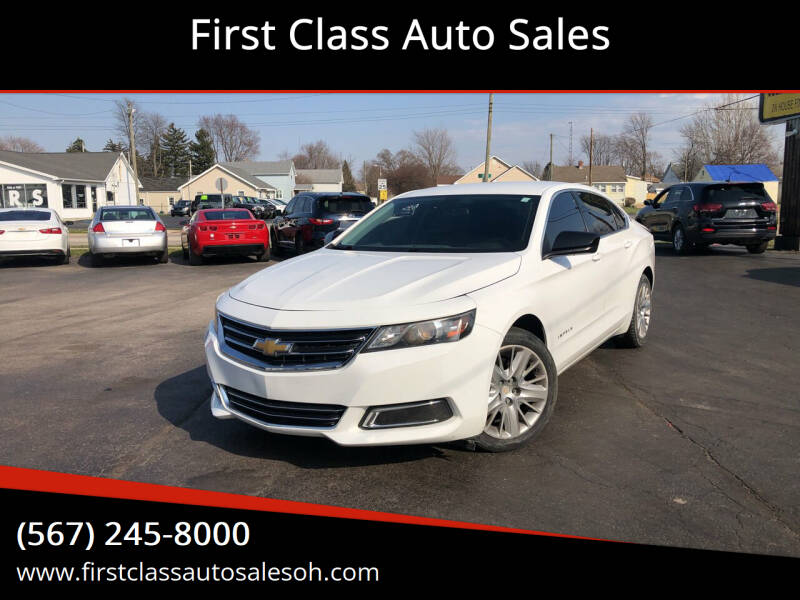 2014 Chevrolet Impala for sale at First Class Auto Sales in Fostoria OH