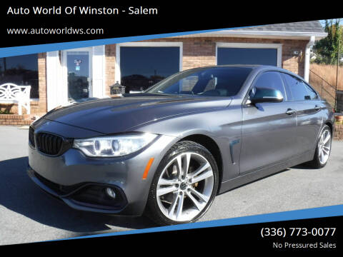 2015 BMW 4 Series for sale at Auto World Of Winston - Salem in Winston Salem NC