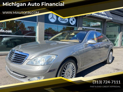 2007 Mercedes-Benz S-Class for sale at Michigan Auto Financial in Dearborn MI