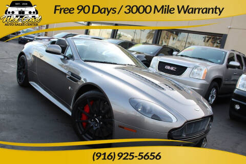 2015 Aston Martin V12 Vantage S for sale at West Coast Auto Sales Center in Sacramento CA