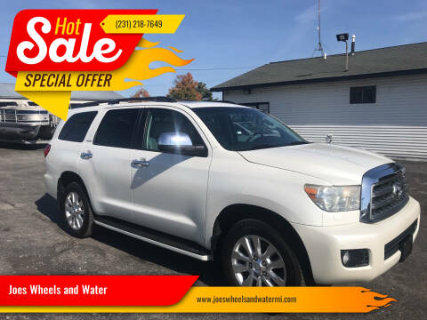 2012 Toyota Sequoia for sale at Joes Wheels and Water in Traverse City MI