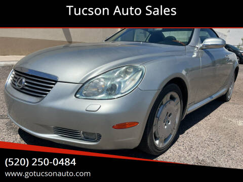 2003 Lexus SC 430 for sale at Tucson Auto Sales in Tucson AZ