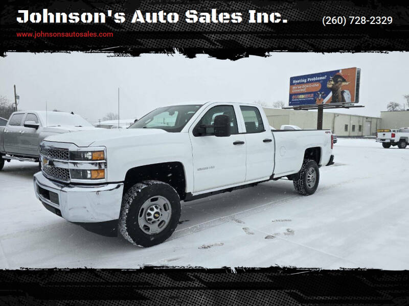 2019 Chevrolet Silverado 2500HD for sale at Johnson's Auto Sales Inc. in Decatur IN