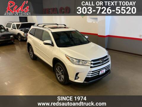 2019 Toyota Highlander for sale at Red's Auto and Truck in Longmont CO