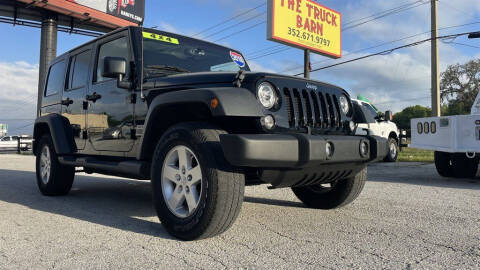 2018 Jeep Wrangler JK Unlimited for sale at The Truck Barn in Ocala FL