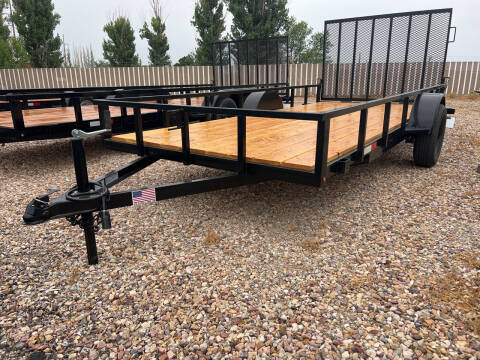 2024 FF OFFROAD 6x14 Single Axle Utility for sale at Freedom Ford Inc in Gunnison UT