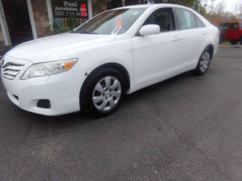 2011 Toyota Camry for sale at Pool Auto Sales Inc in Spencerport NY