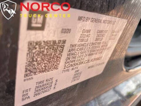 2020 Chevrolet Tahoe LT