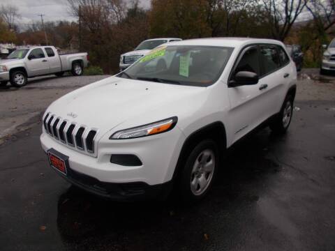 2016 Jeep Cherokee for sale at Careys Auto Sales in Rutland VT