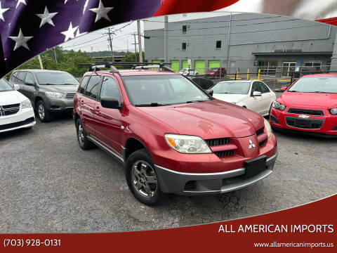 2006 Mitsubishi Outlander for sale at All American Imports in Alexandria VA