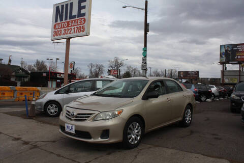 2013 Toyota Corolla S