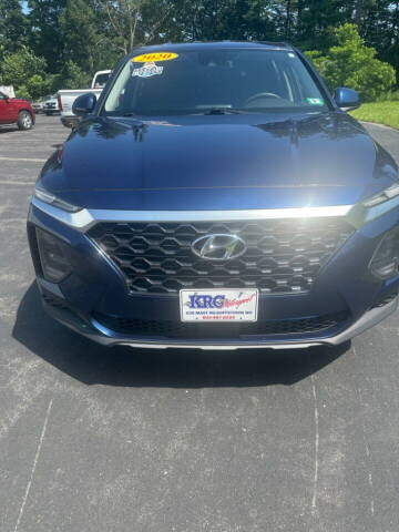 2020 Hyundai Santa Fe for sale at KRG Motorsport in Goffstown NH