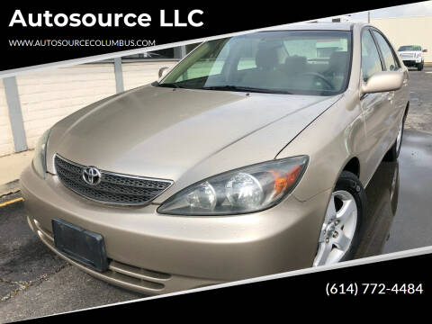 2002 Toyota Camry for sale at Autosource LLC in Columbus OH