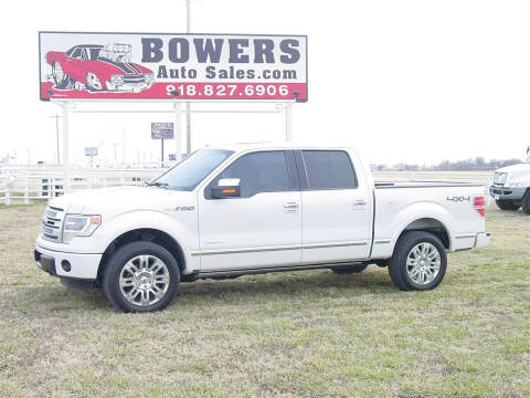 2013 Ford F-150 for sale at BOWERS AUTO SALES in Mounds OK