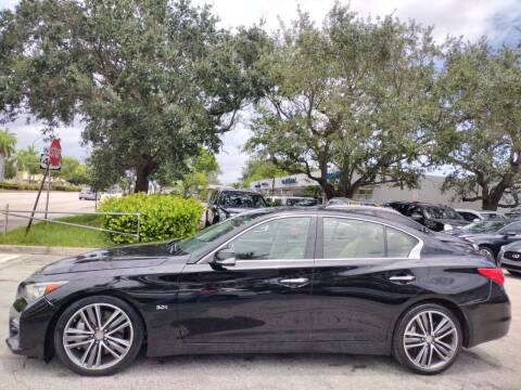 2016 Infiniti Q50 for sale at Auto World US Corp in Plantation FL